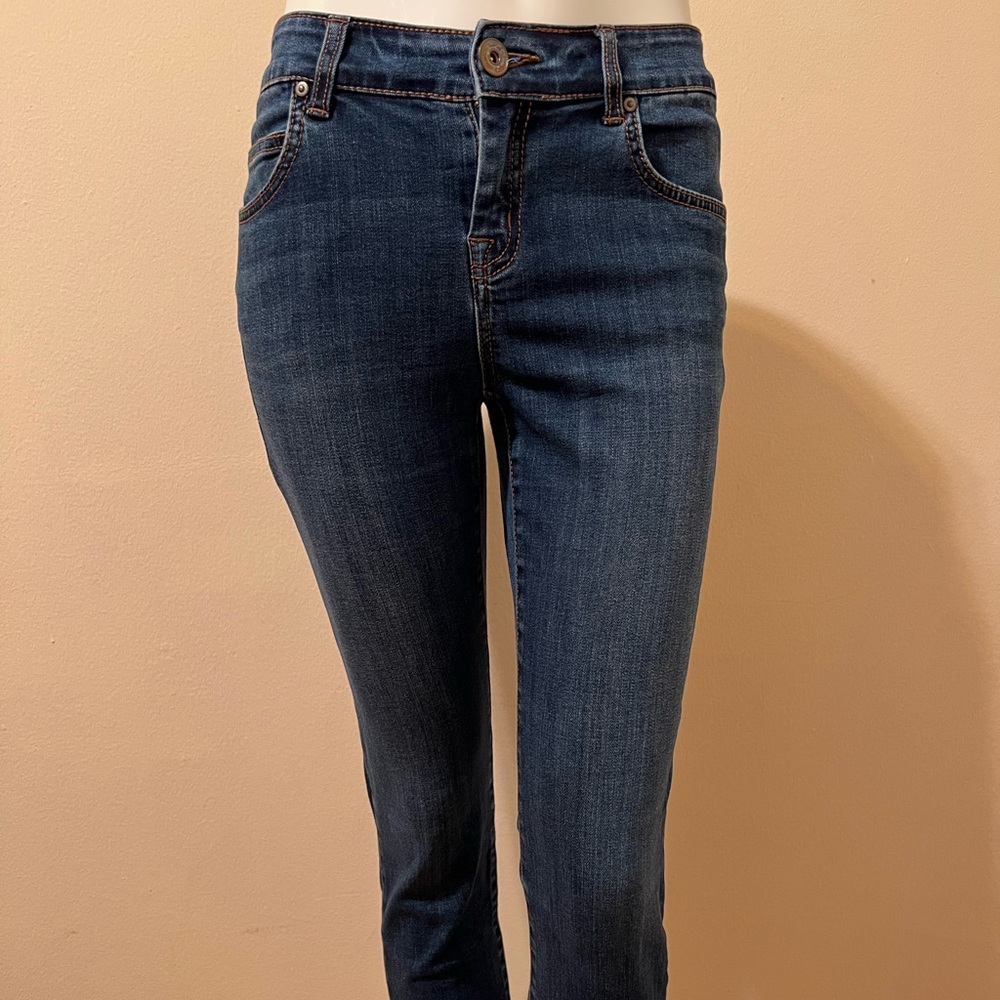 INC International Concepts Dark Blue Ankle Jeans